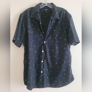 Matix Sz XL Casual Summer Button-Up Shirt